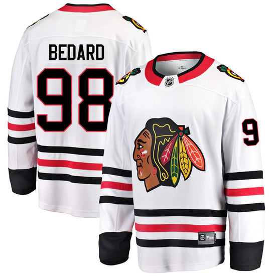 NHL Connor Bedard Chicago Blackhawks 98 Jersey