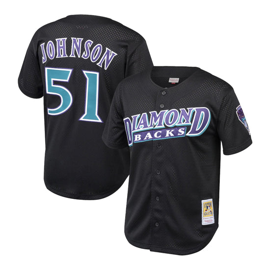 MLB Throwback Johnson Arizona Diamondbacks 51 Retro Jersey
