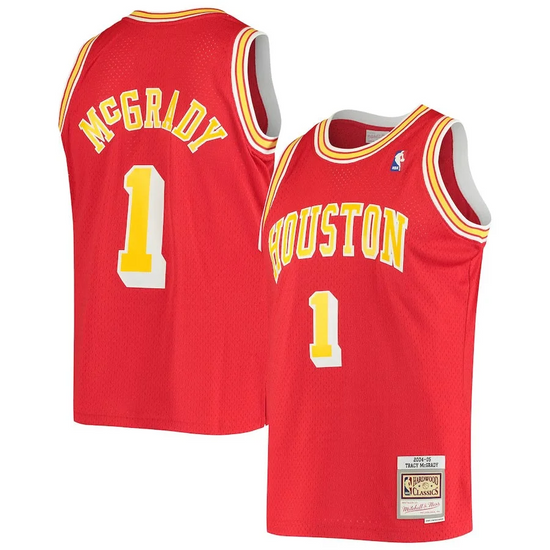Throwback Houston Rockets Mcgrady 1 Jersey